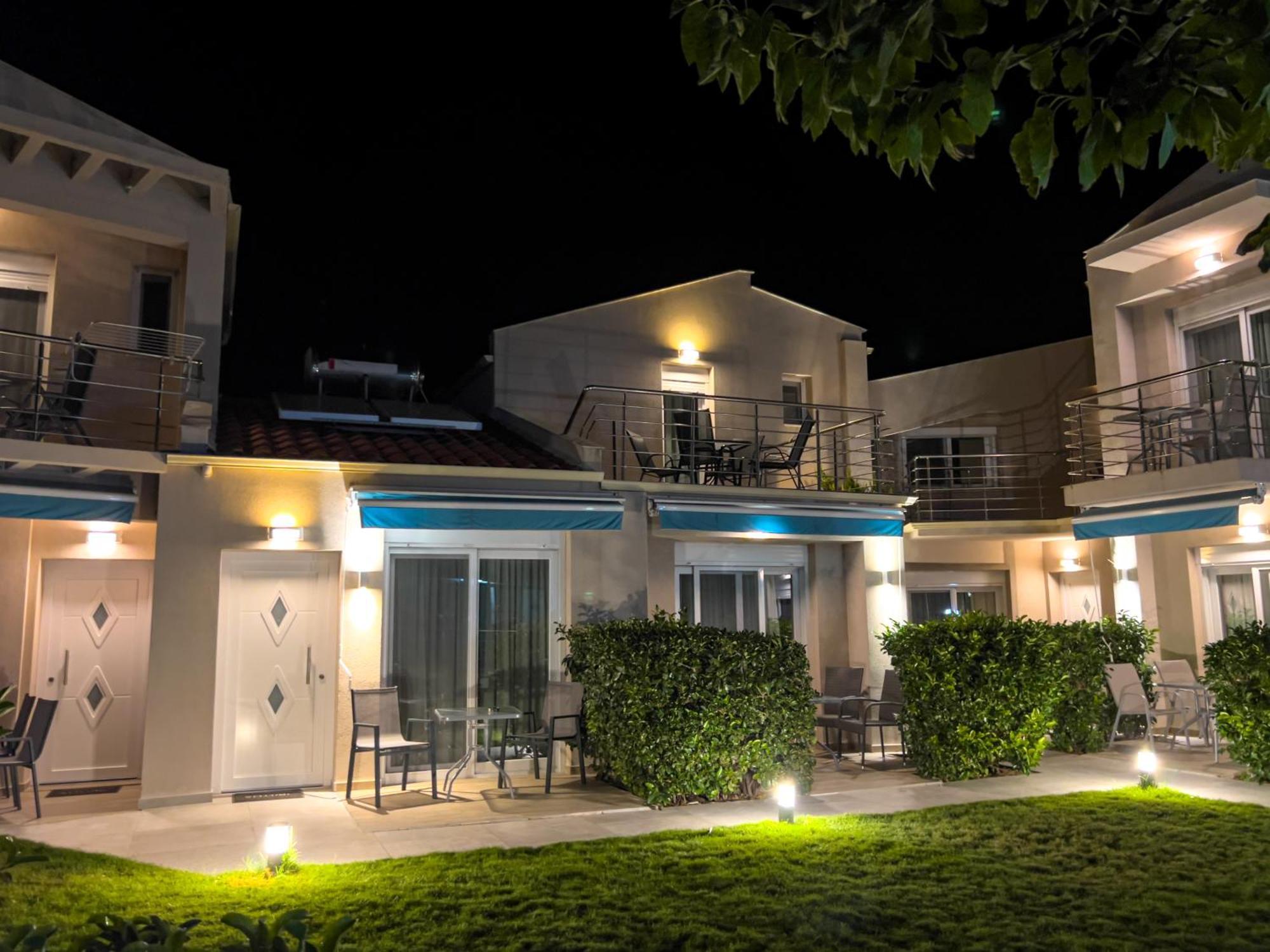 Yalos Beach Maisonettes Skala Sotiros Luaran gambar