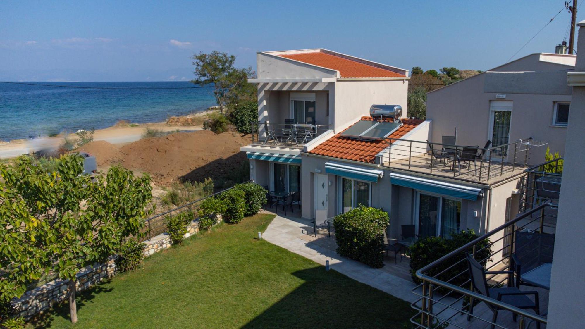 Yalos Beach Maisonettes Skala Sotiros Luaran gambar