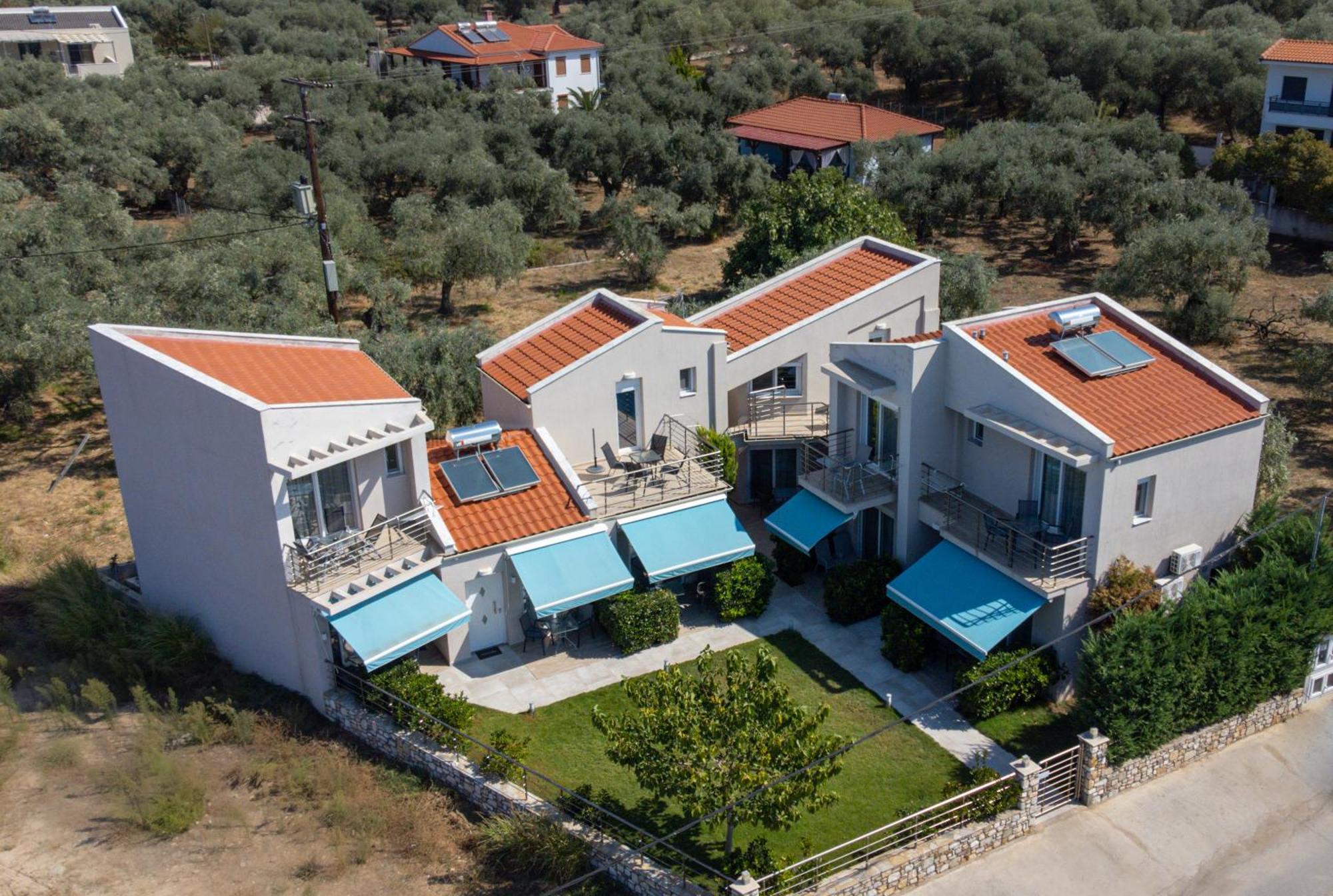 Yalos Beach Maisonettes Skala Sotiros Luaran gambar