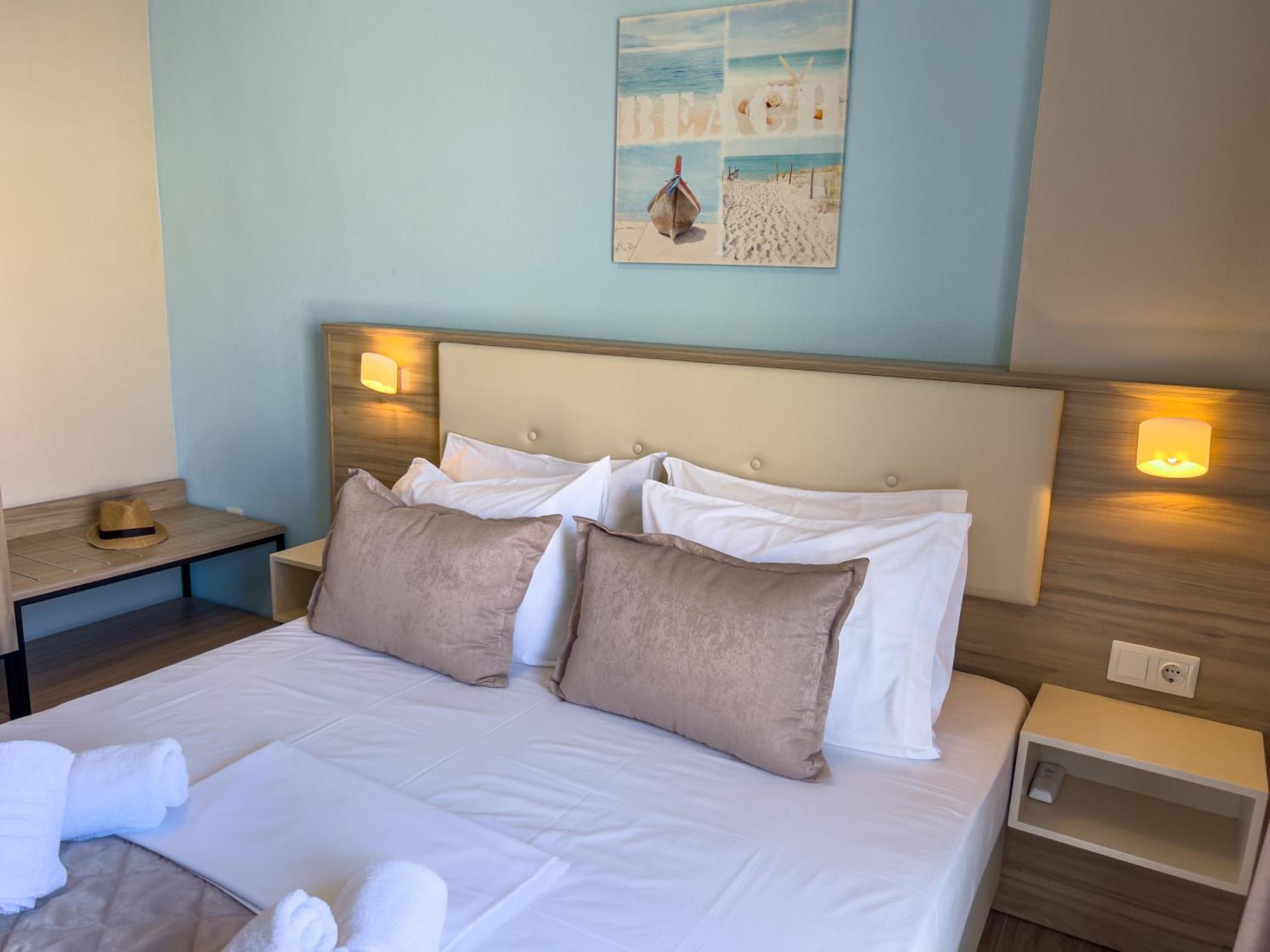 Yalos Beach Maisonettes Skala Sotiros Luaran gambar
