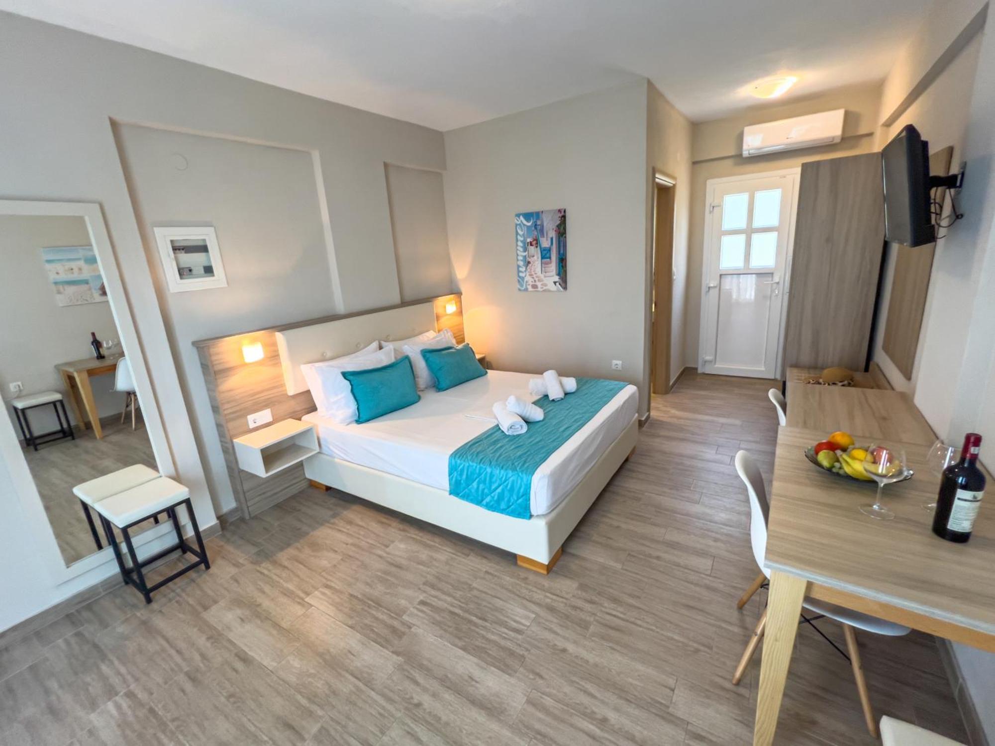 Yalos Beach Maisonettes Skala Sotiros Luaran gambar