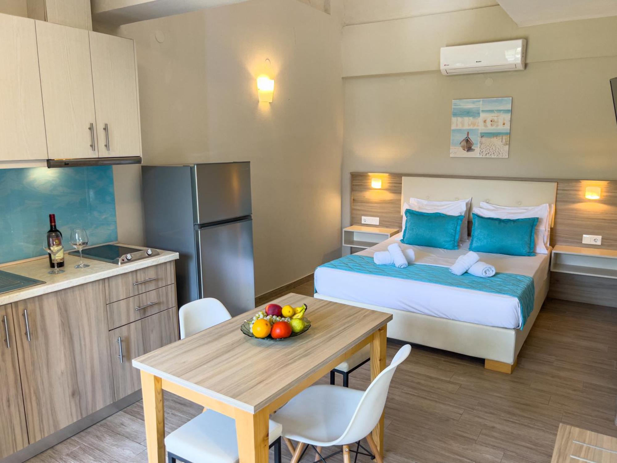 Yalos Beach Maisonettes Skala Sotiros Luaran gambar