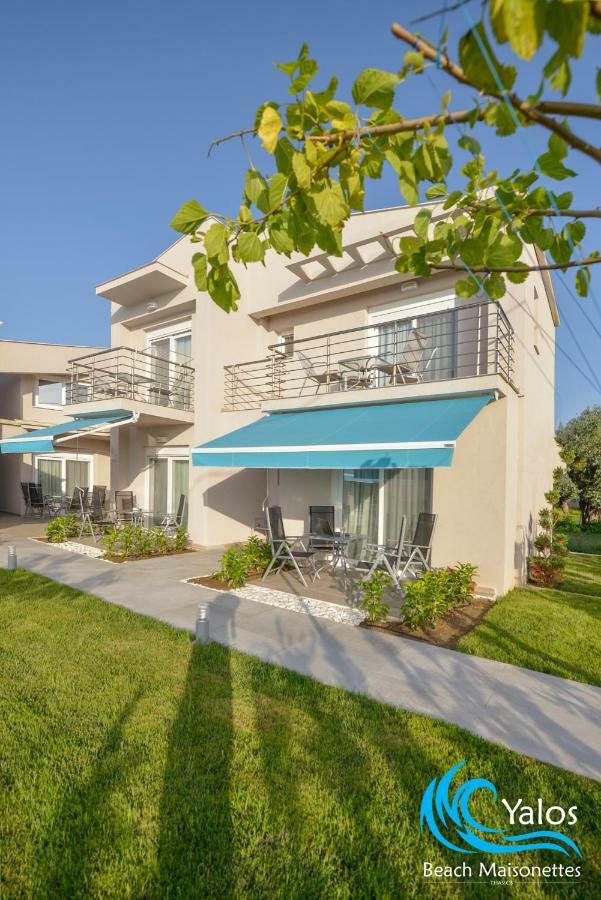 Yalos Beach Maisonettes Skala Sotiros Luaran gambar