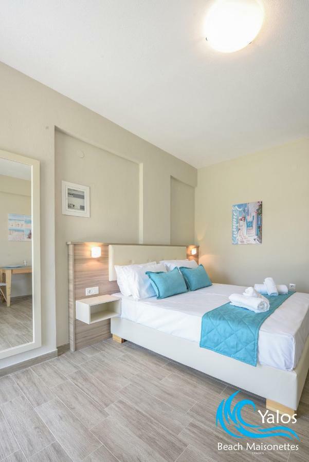 Yalos Beach Maisonettes Skala Sotiros Luaran gambar
