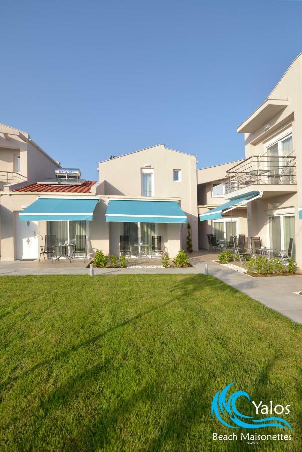 Yalos Beach Maisonettes Skala Sotiros Luaran gambar