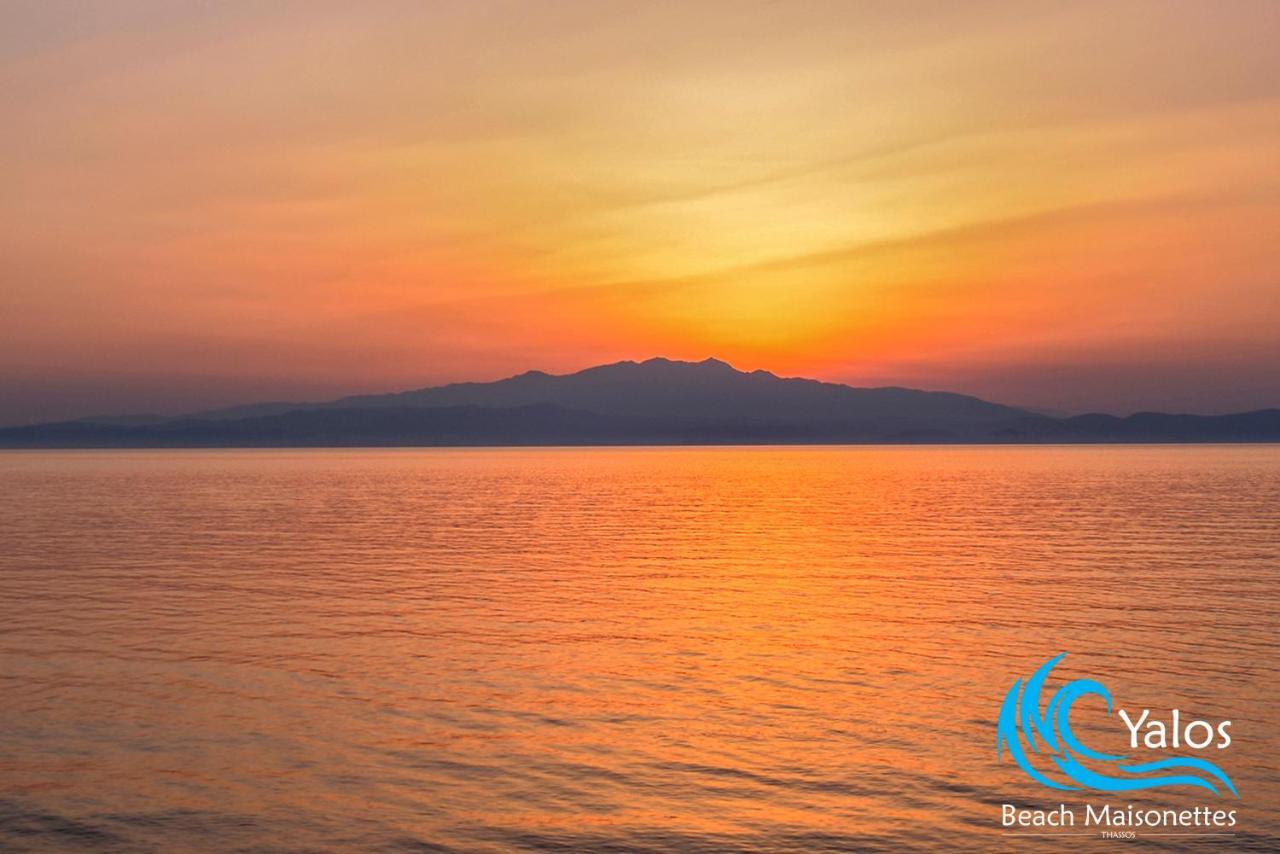 Yalos Beach Maisonettes Skala Sotiros Luaran gambar